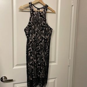 Express Black lace dress